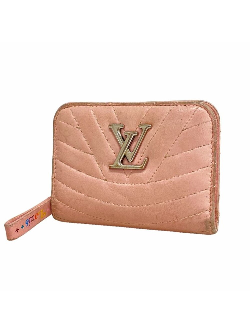 Louis Vuitton Wallet New Wave Gypto Compact Smoothie Pink
